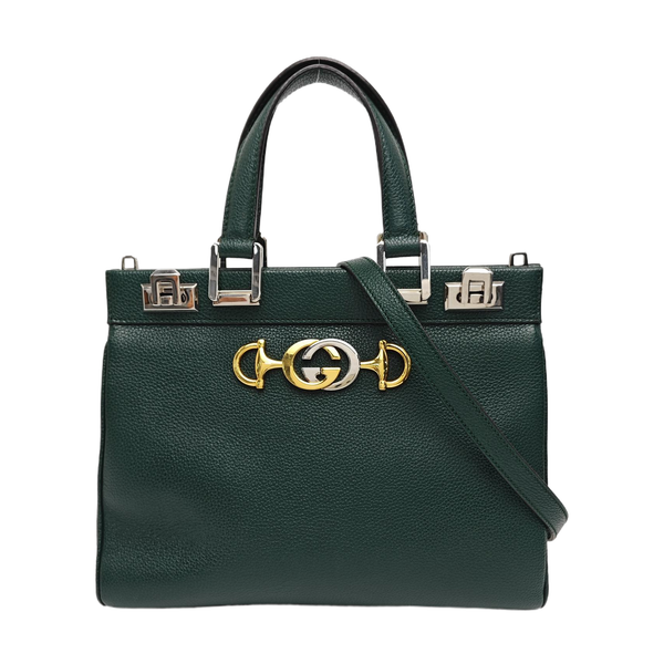 Zumi Small Calfskin Green