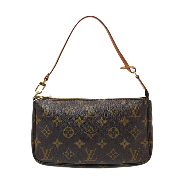 ACCESSOIRES Monogram Coated Canvas Brown
