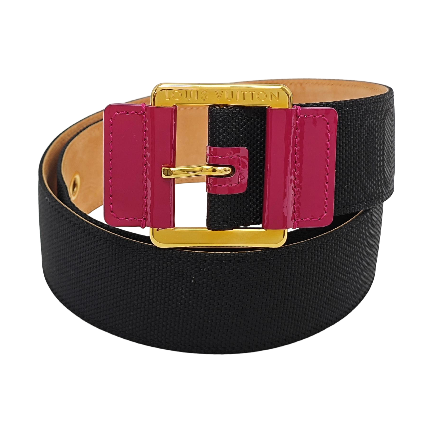 Fabric Belt Black