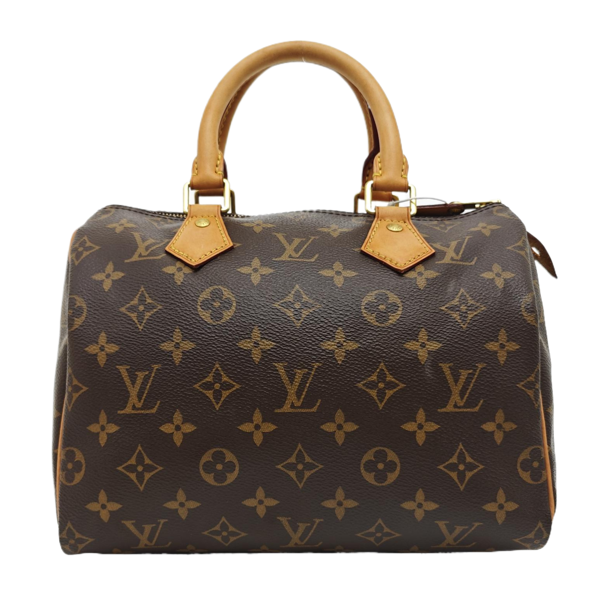 SPEEDY 25 Monogram Coated Canvas Brown
