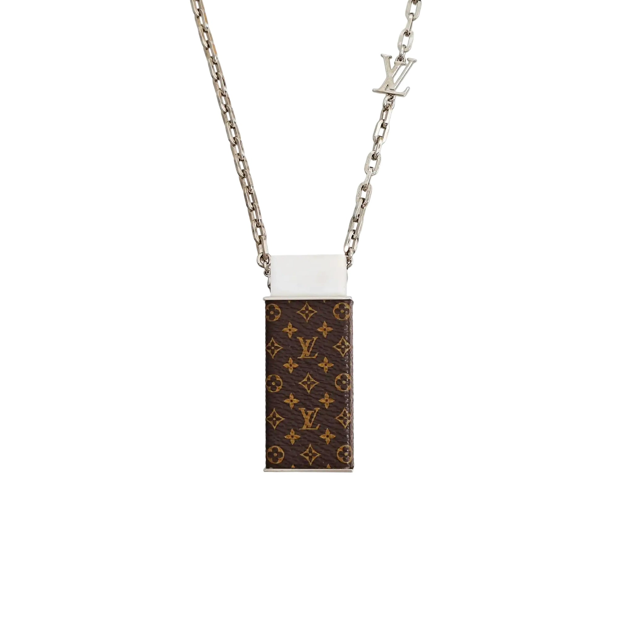 MONOGRAM ECLIPSE Metal Silver Necklace