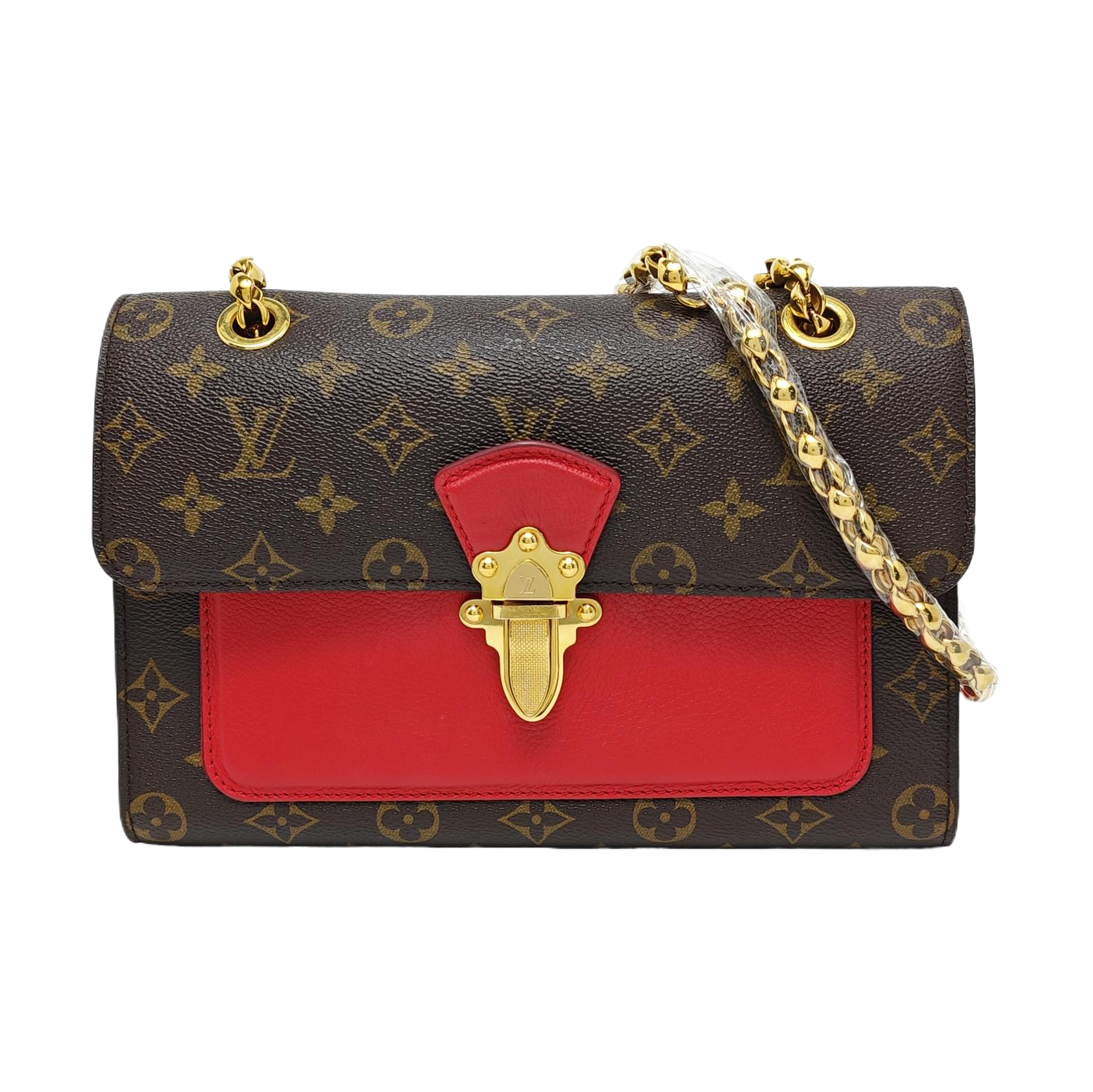 VICTOIRE Monogram Coated Canvas Brown