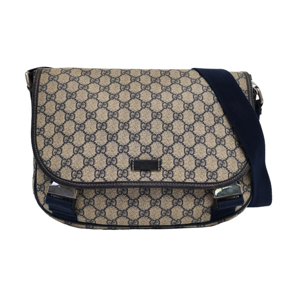 GG Supreme Monogram Coated Canvas Beige