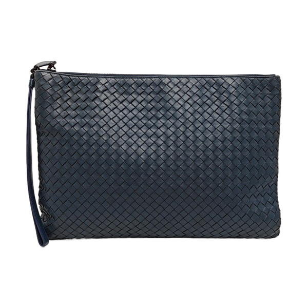 Lambskin Clutch Blue