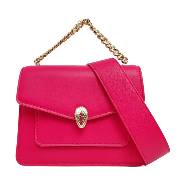 SERPENTI FOREVER Small Calfskin Pink