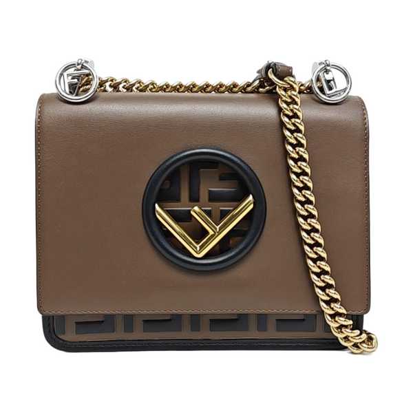 Kan I F Mini Calfskin Brown