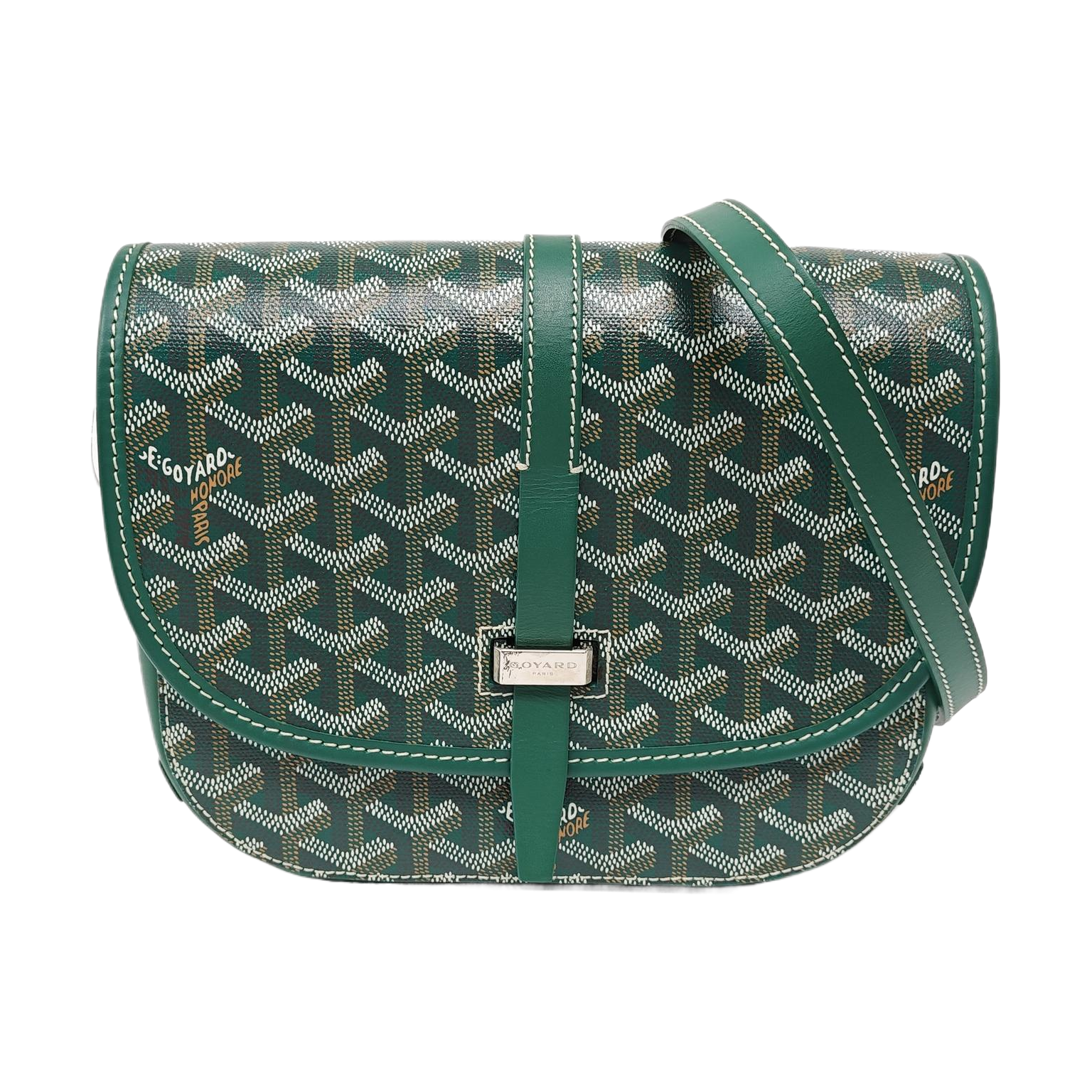 Belvedere Coated Canvas Green