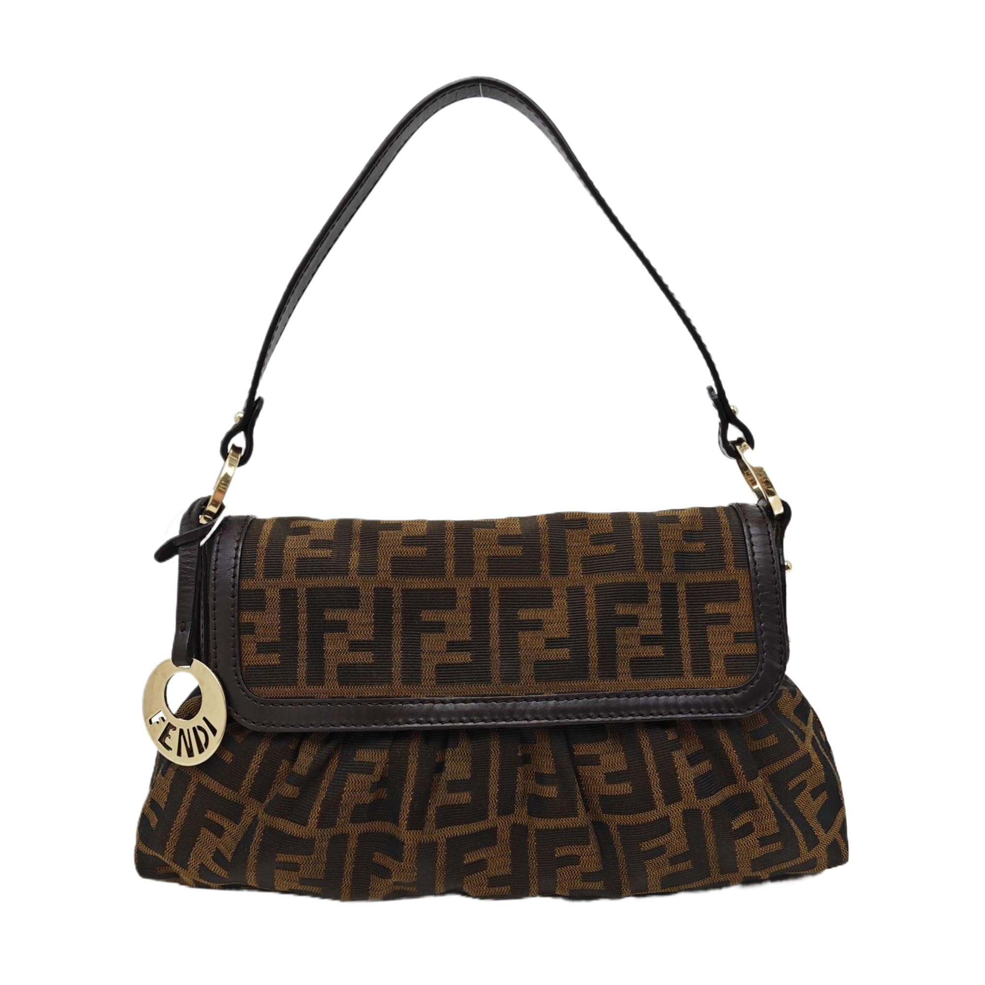 Canvas Shoulder Bag Brown