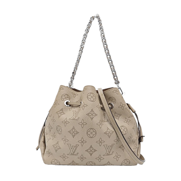 BELLA Monogram Calfskin Gray