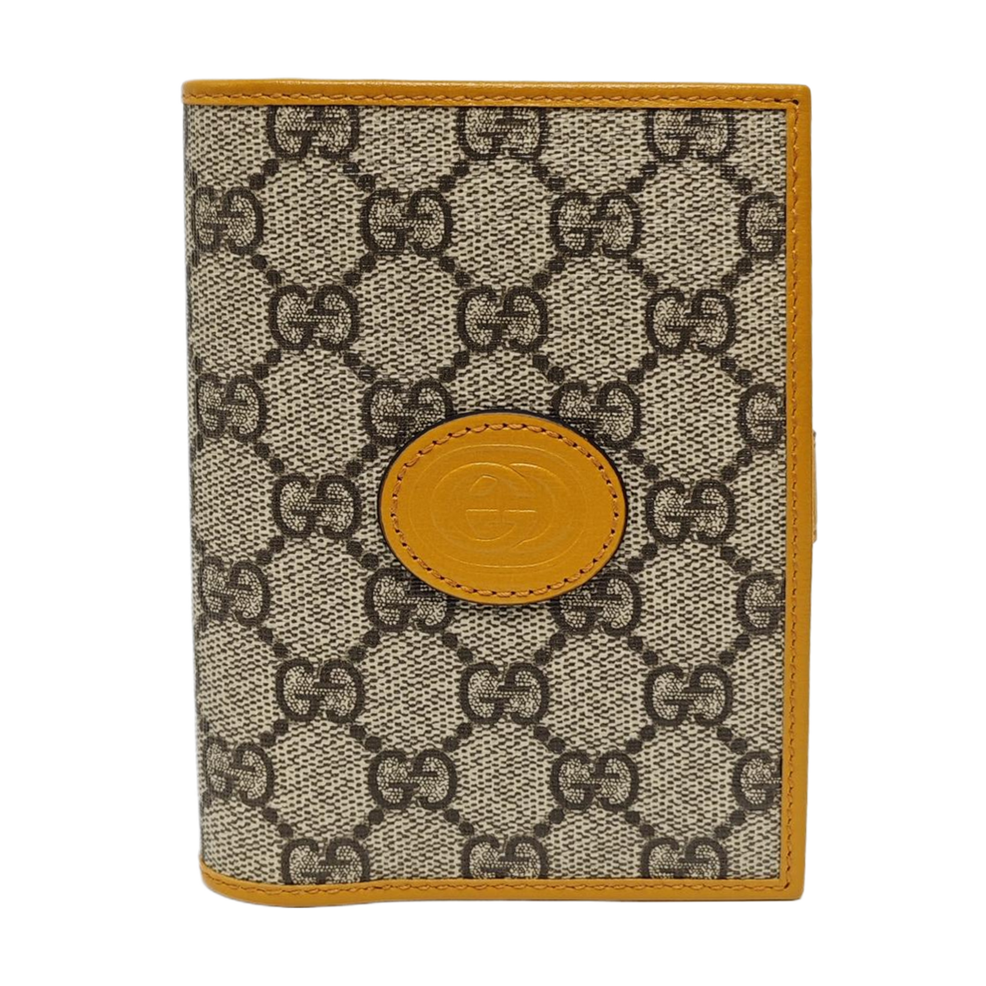 Monogram Coated Canvas Wallet Beige