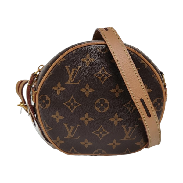 BOITE CHAPEAU PM Monogram Coated Canvas Brown