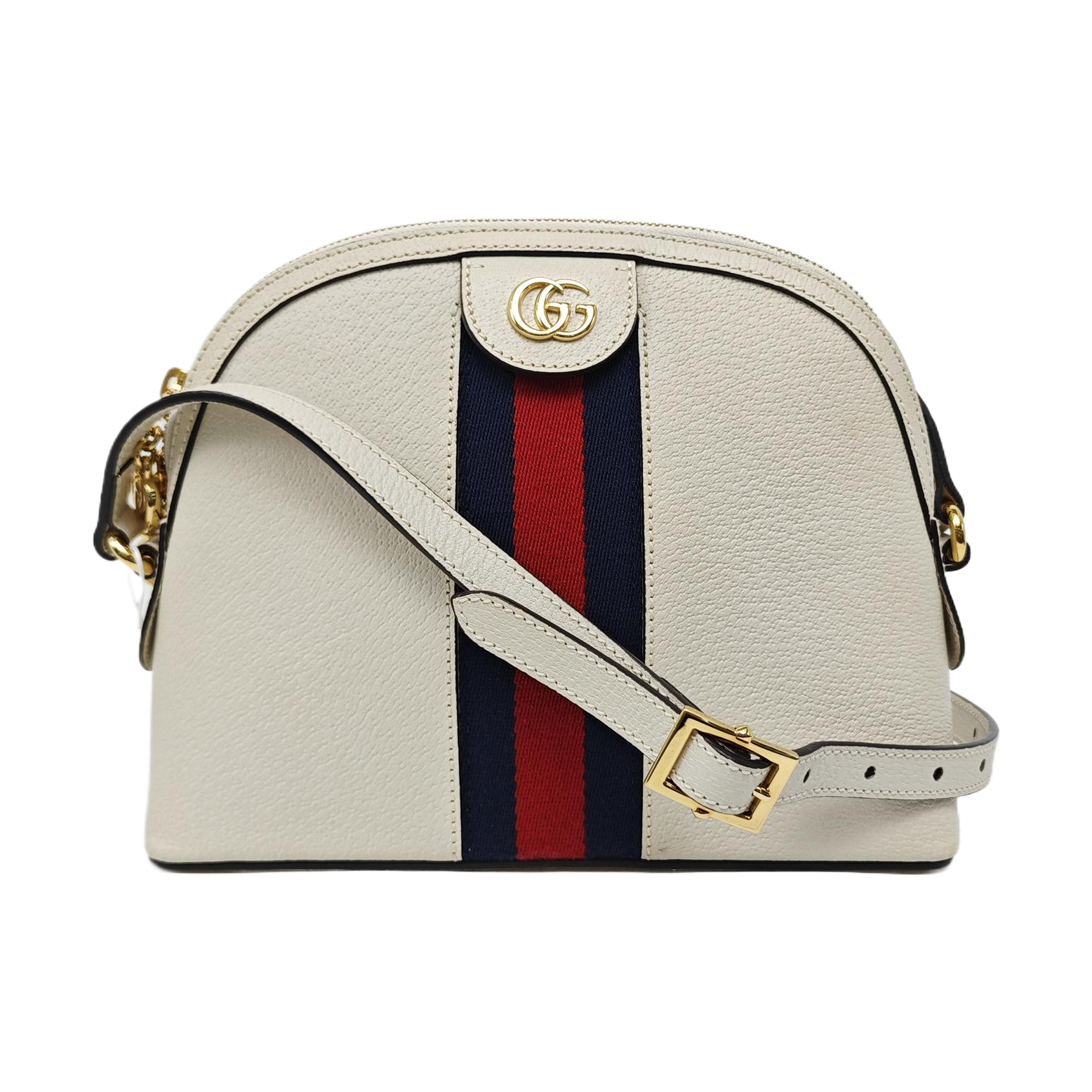 Ophidia Small Calfskin White