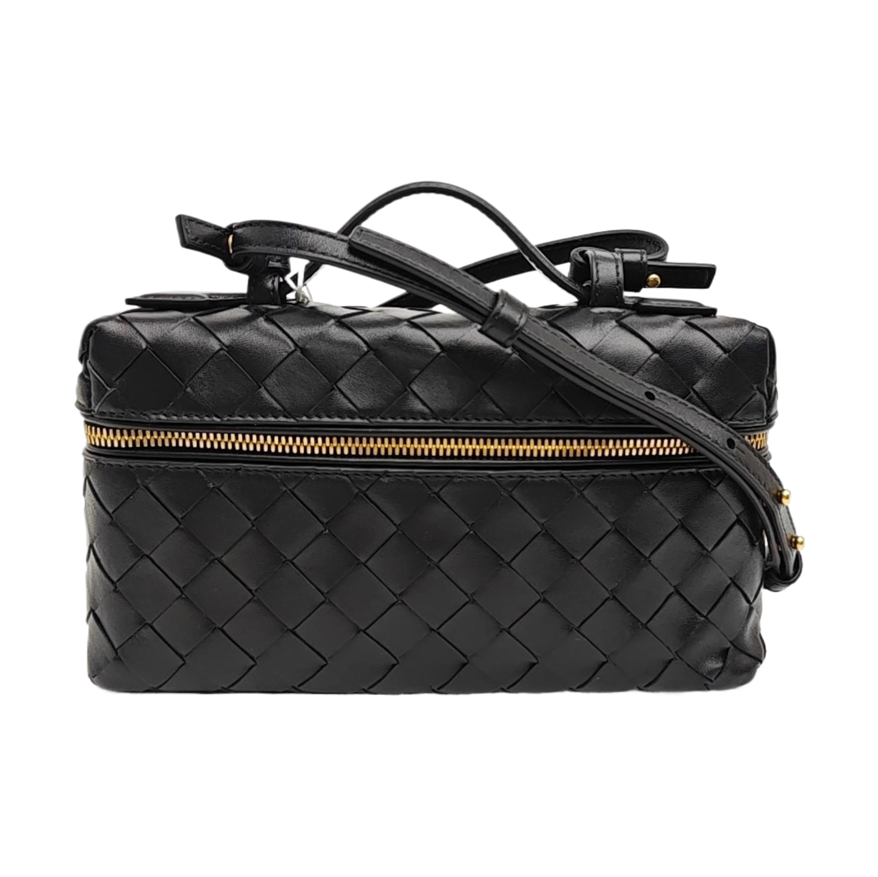 Calfskin Shoulder Bag Black