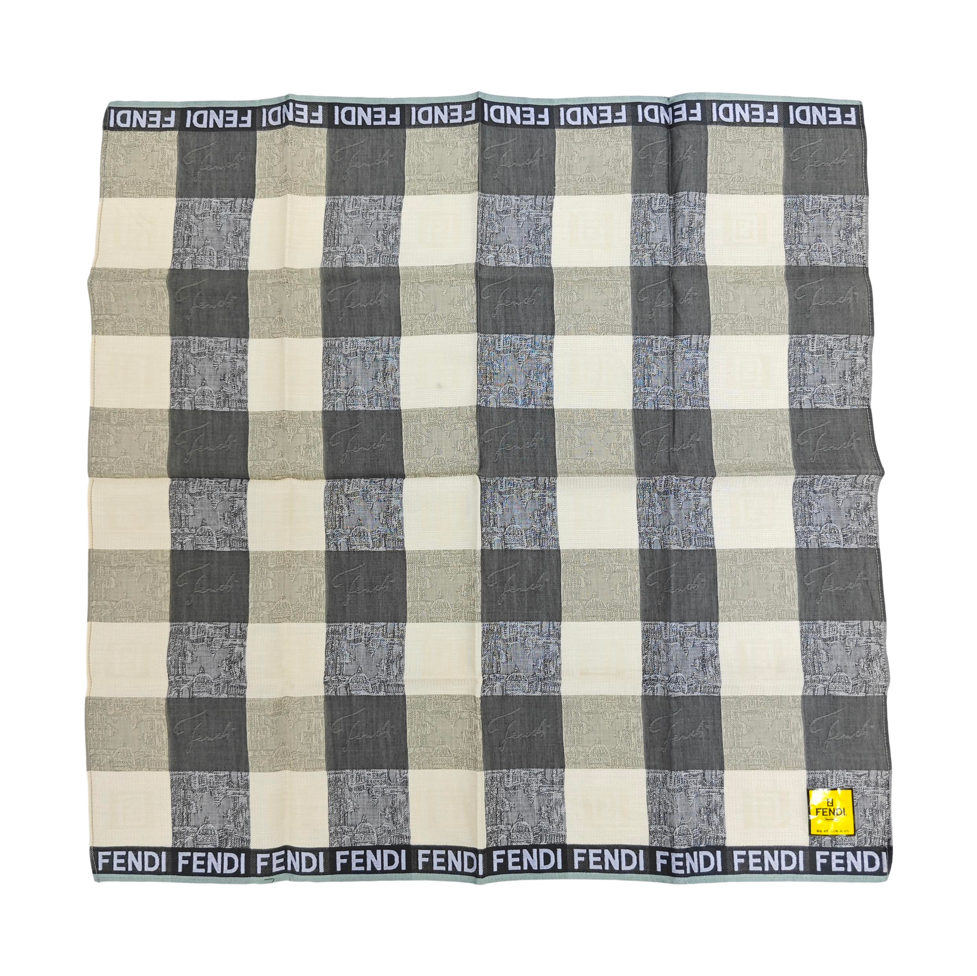 Cotton Handkerchief Gray