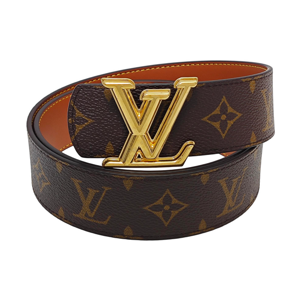 Coated Canvas Belt Brown