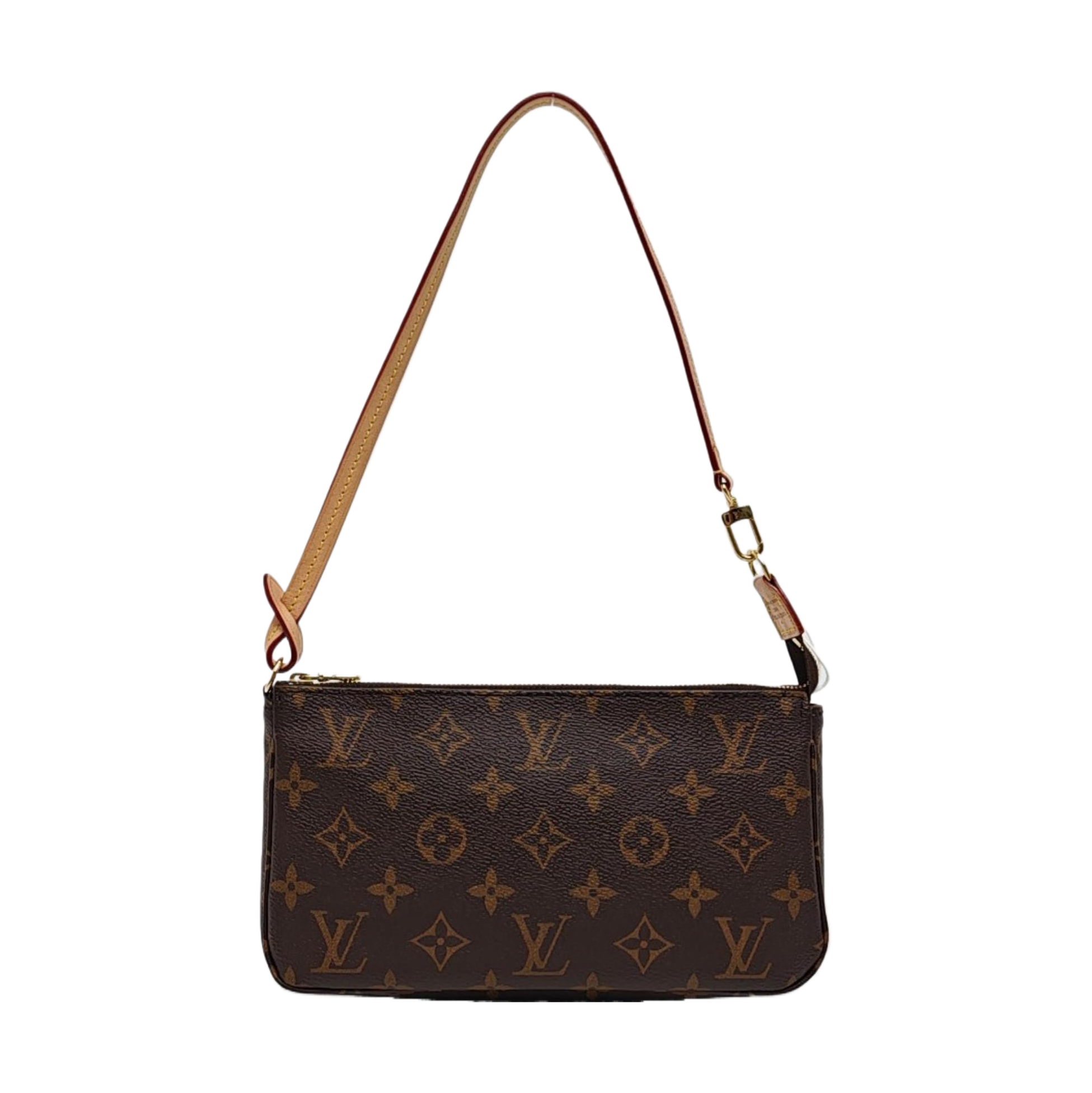 ACCESSOIRES GM Monogram Coated Canvas Brown