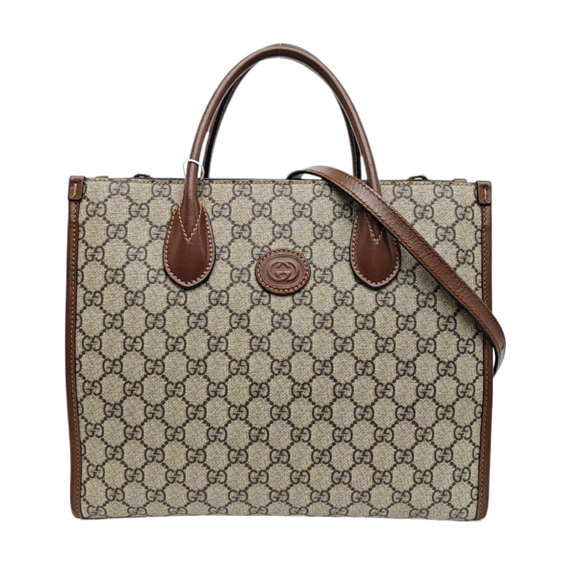 Retro Small Monogram Coated Canvas Brown