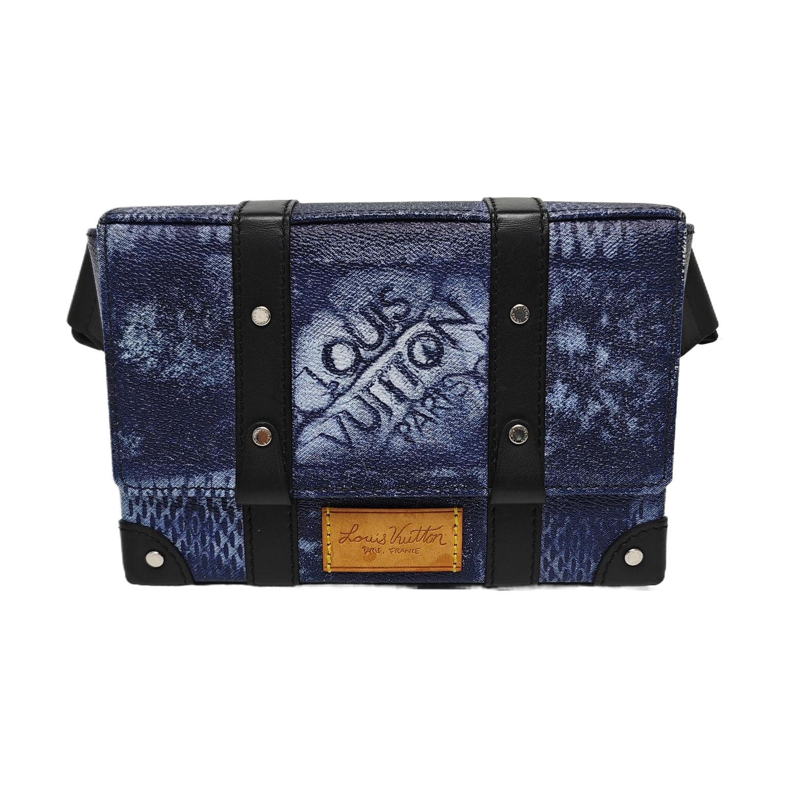 TRUNK Coated Canvas Blue