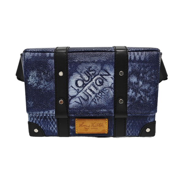TRUNK Coated Canvas Blue