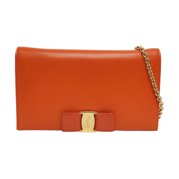Ginny Calfskin Orange