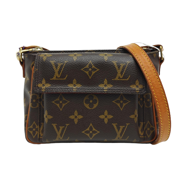 VIVA CITE PM Monogram Coated Canvas Brown