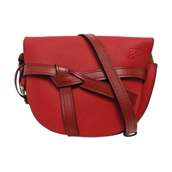 Gate Small Calfskin Red