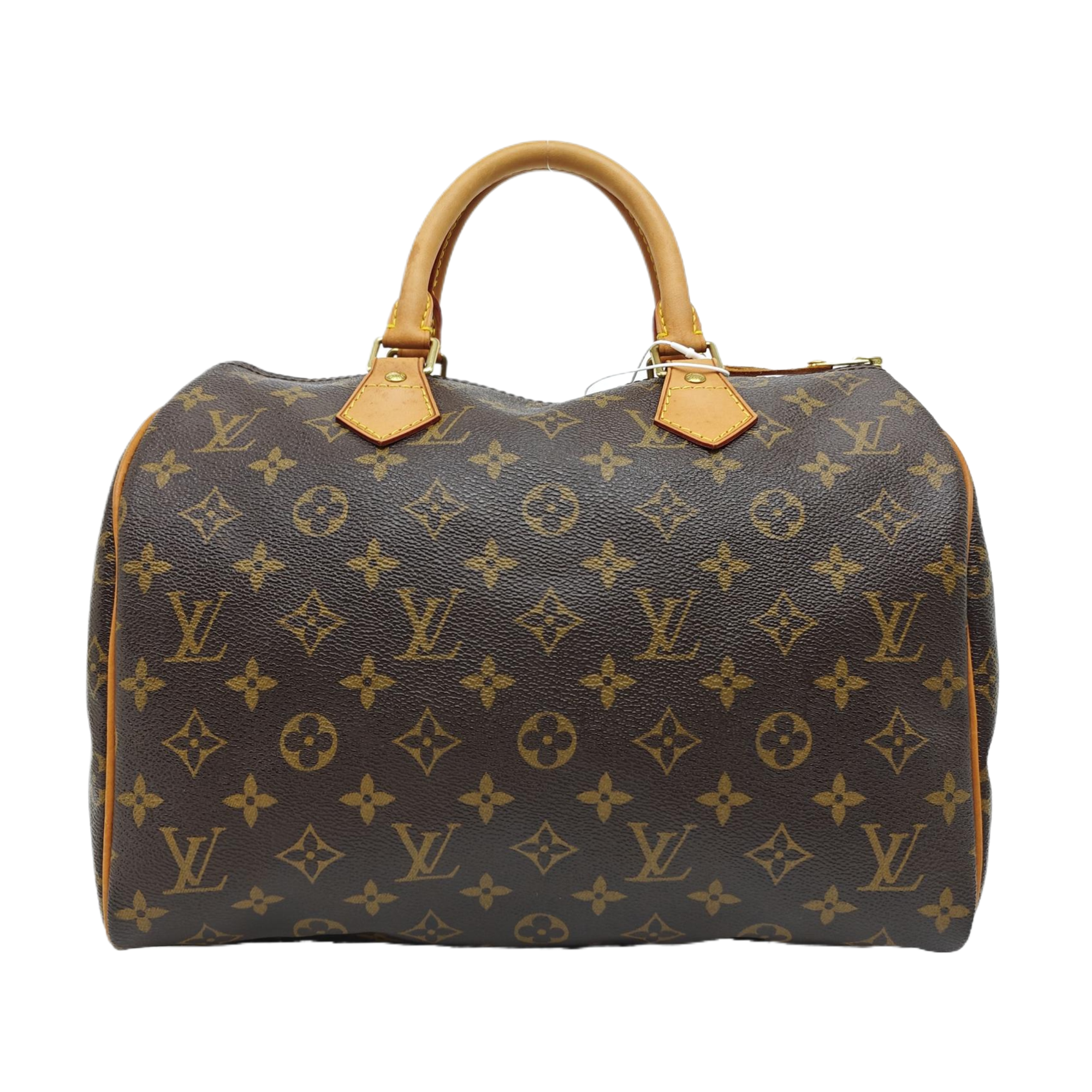 SPEEDY 30 Monogram Coated Canvas Brown