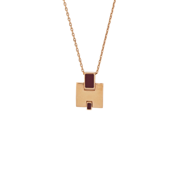 Eileen Metal Rose Gold Necklace