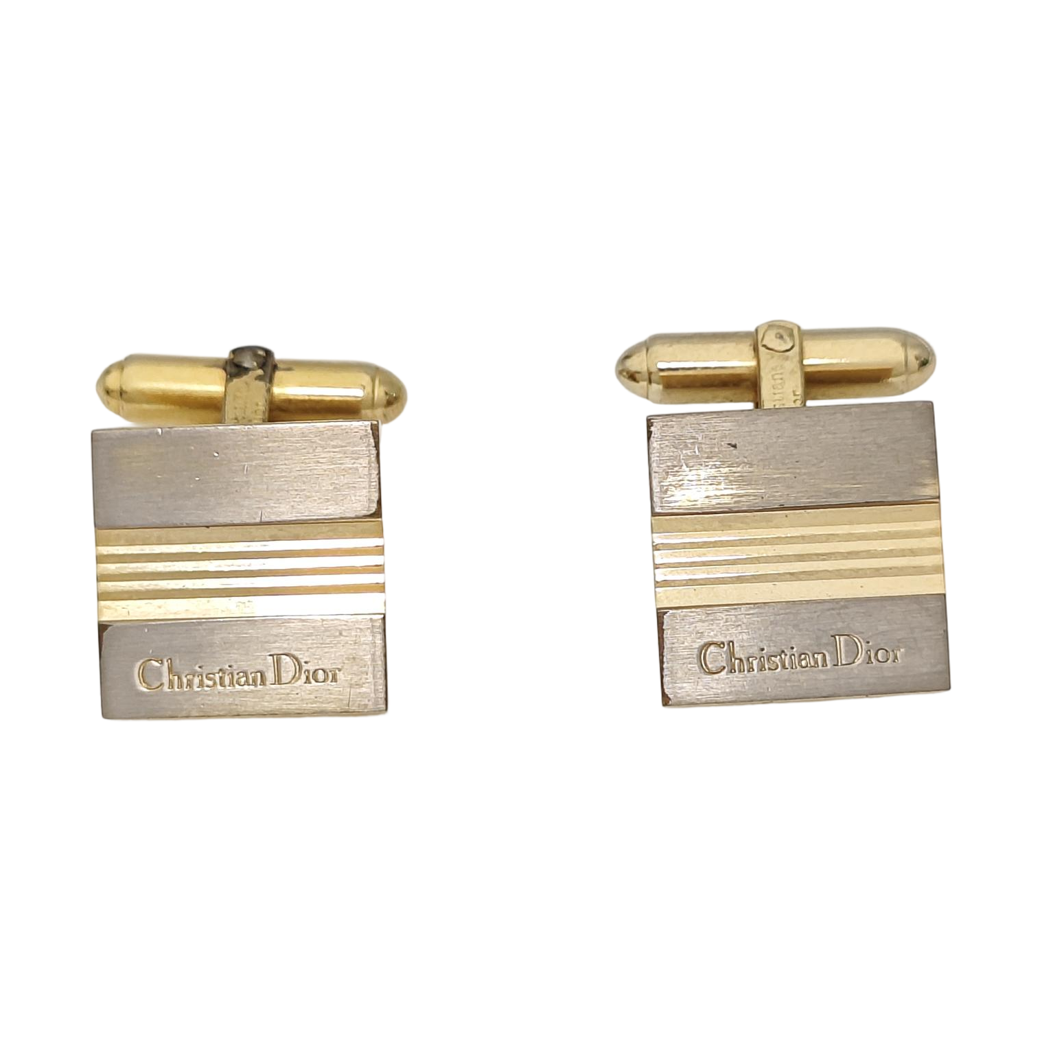 Metal Cufflink Silver
