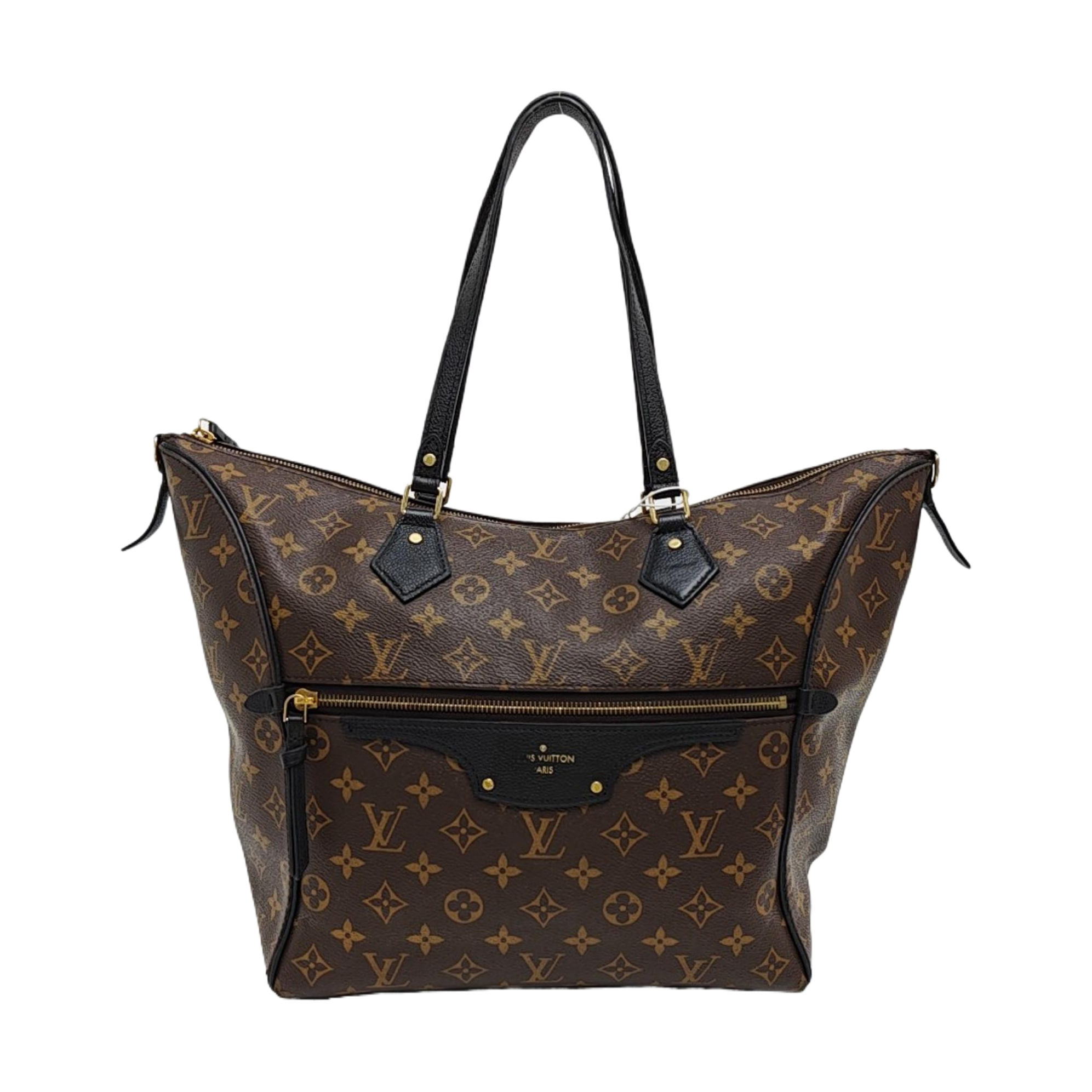 TOURNELLE MM Monogram Coated Canvas Brown
