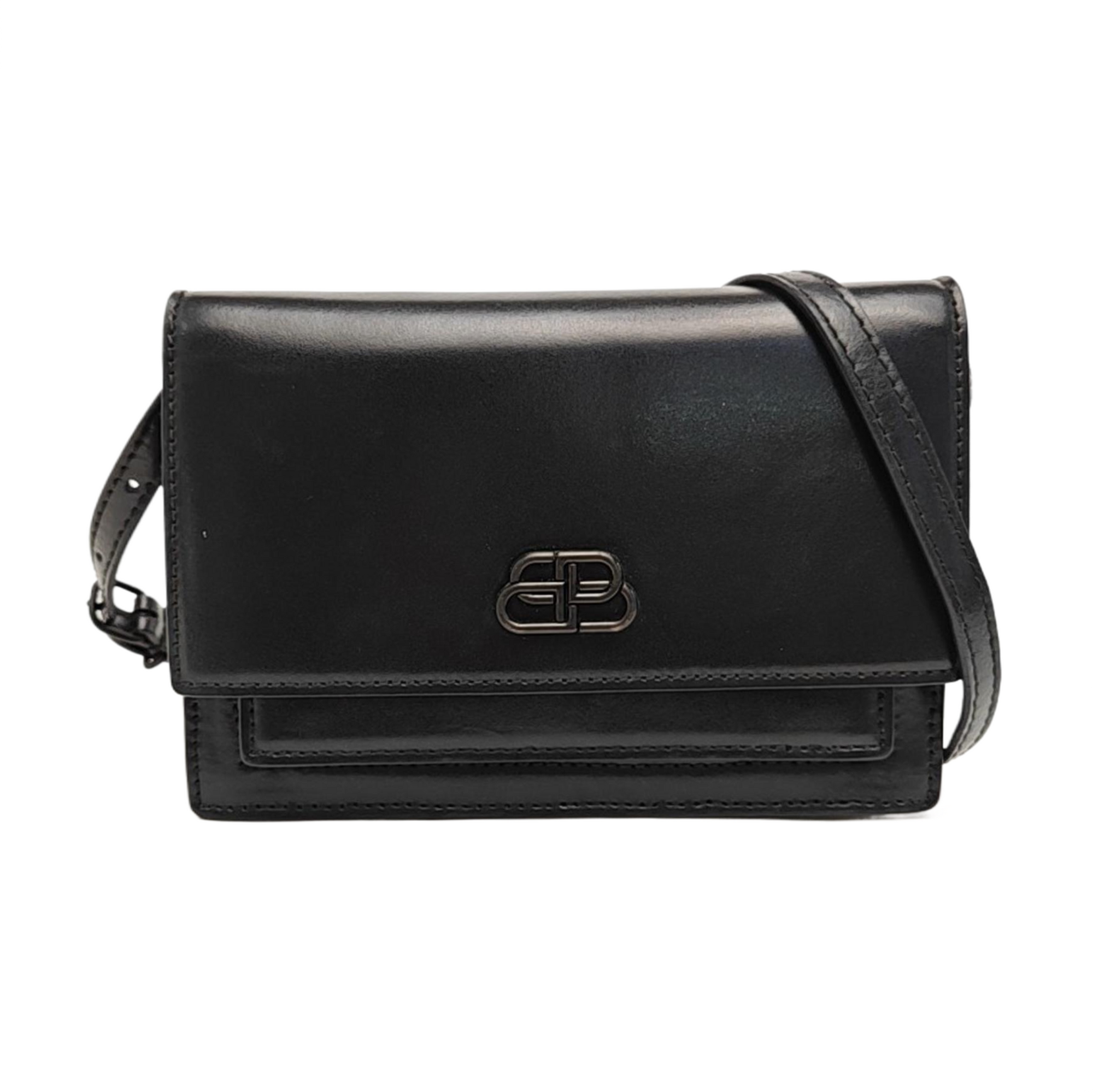 Sharp Mini Calfskin Black