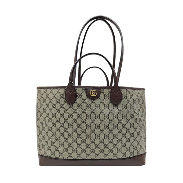Monogram Coated Canvas Top Handle Bag Beige