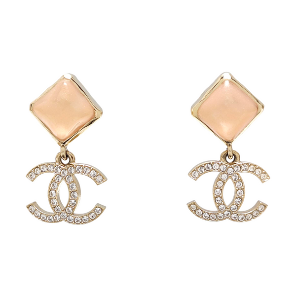 Metal Gold Stud Earrings