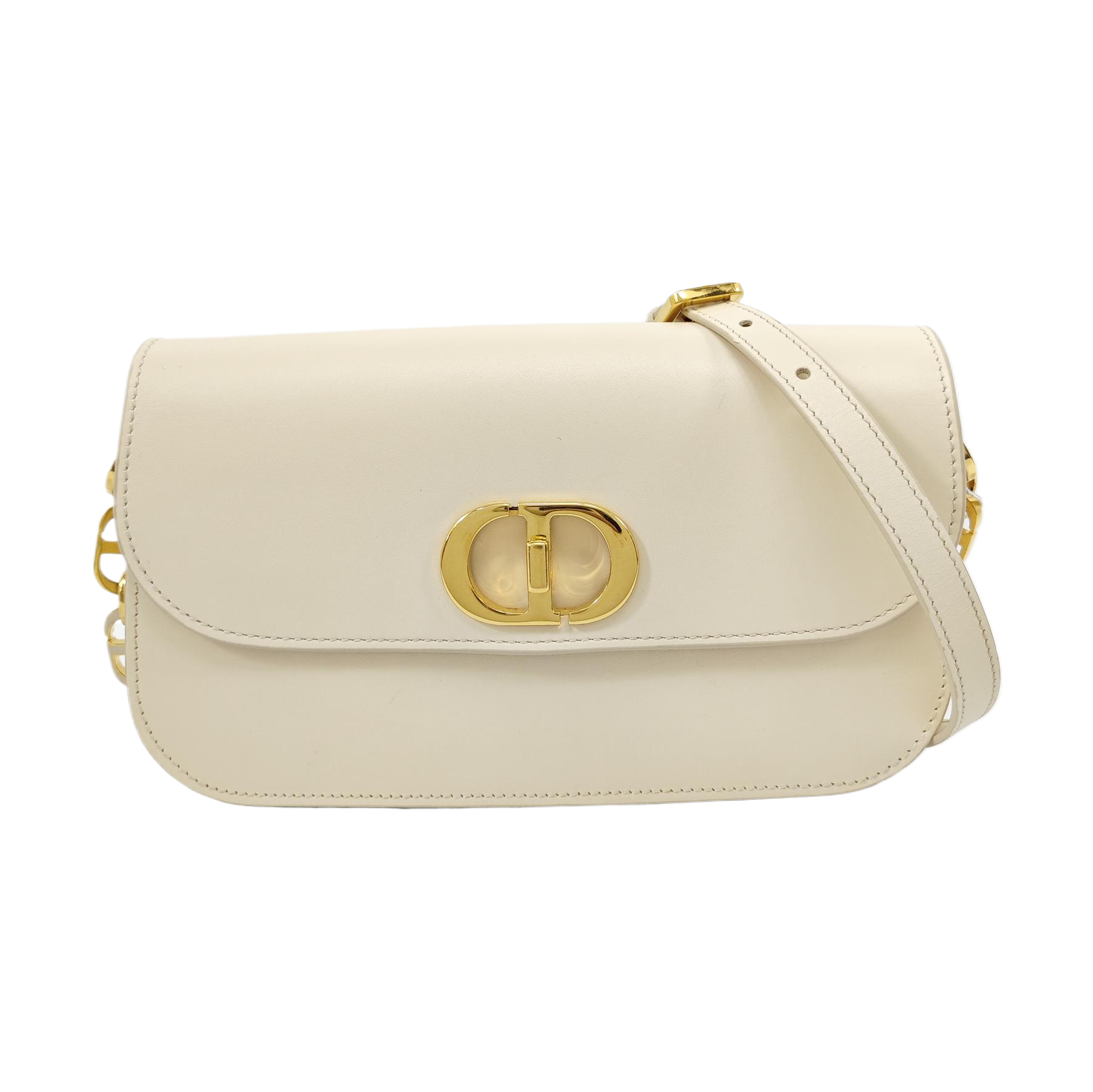 Bobby Medium Calfskin White