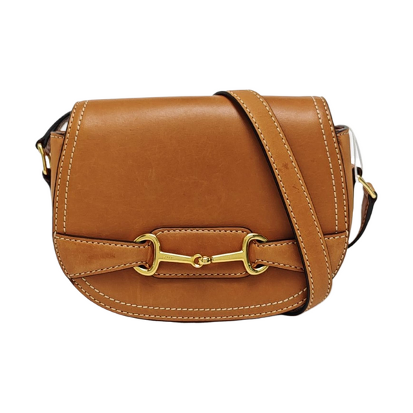 CRÉCY Small Calfskin Brown