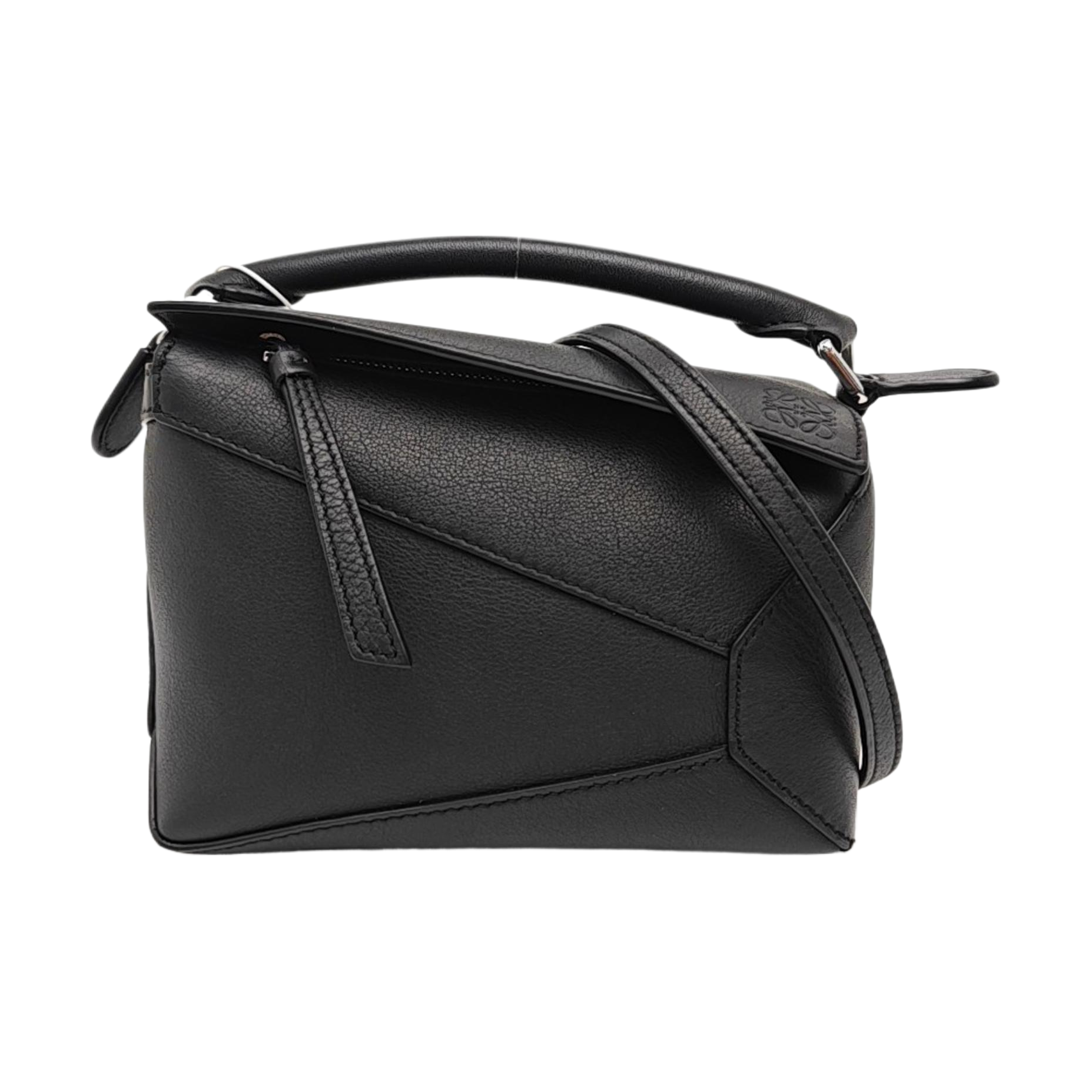 Puzzle Mini Calfskin Black