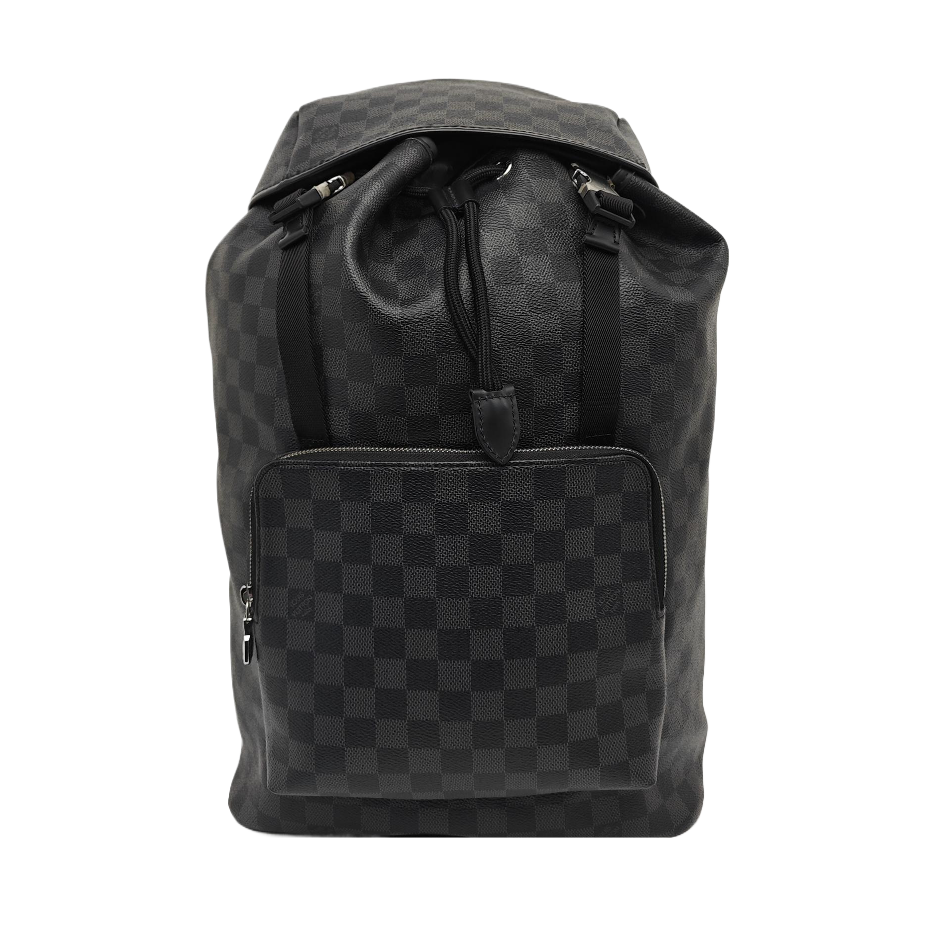 CHRISTOPHER Damier Graphite Coated Canvas Gray