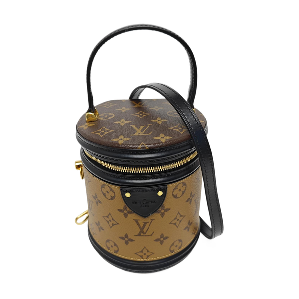 CANNES PM Monogram Coated Canvas Brown