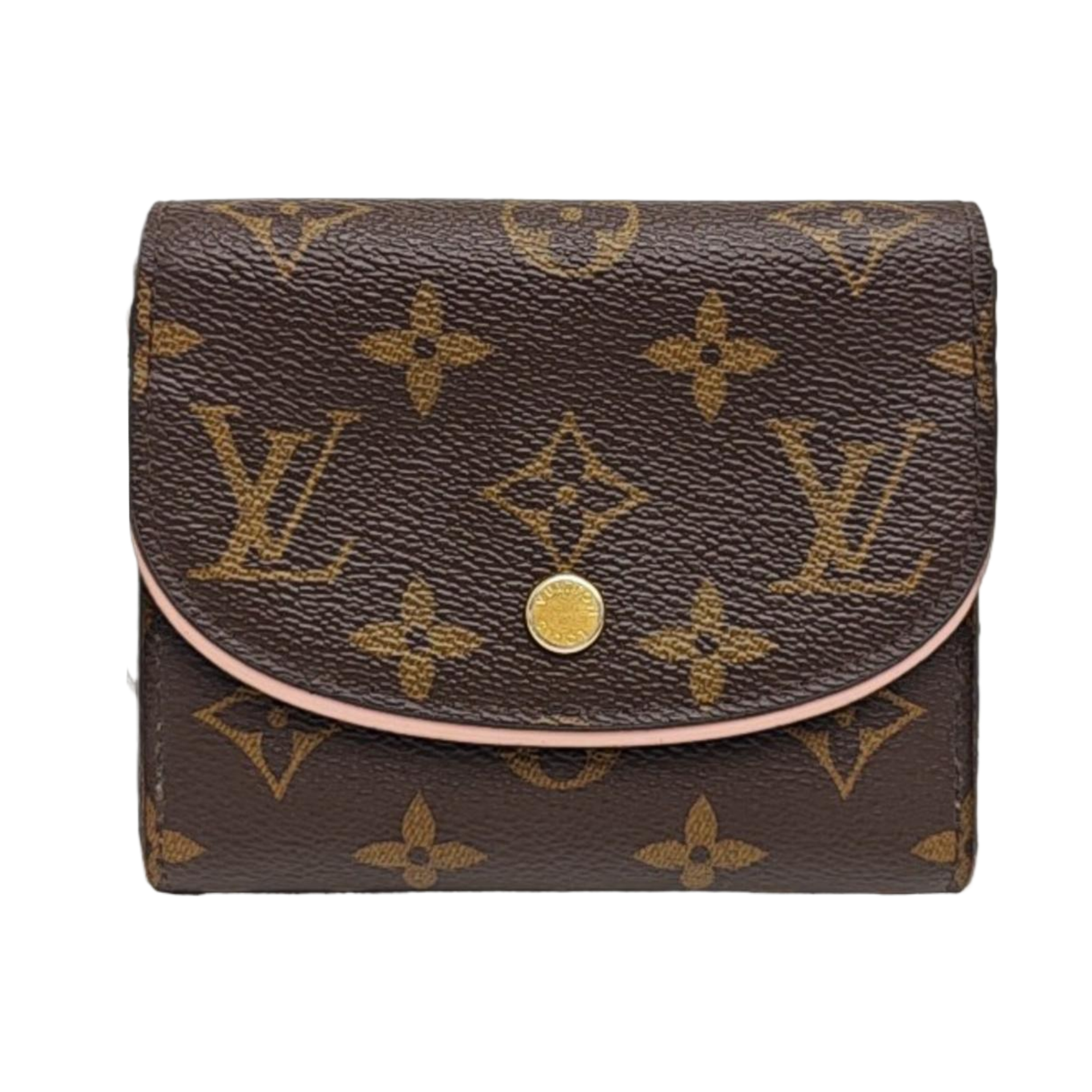 ARIANE Monogram Coated Canvas Brown Wallet