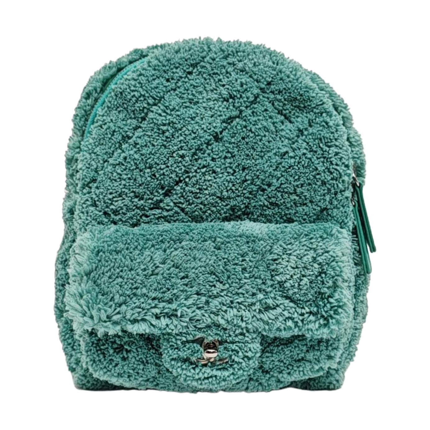 CC POCKET Quilted Fabric Green
