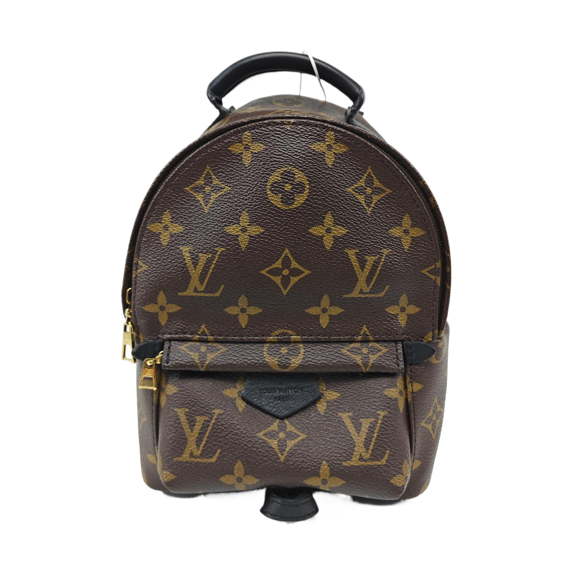 PALM SPRINGS Mini Monogram Coated Canvas Brown
