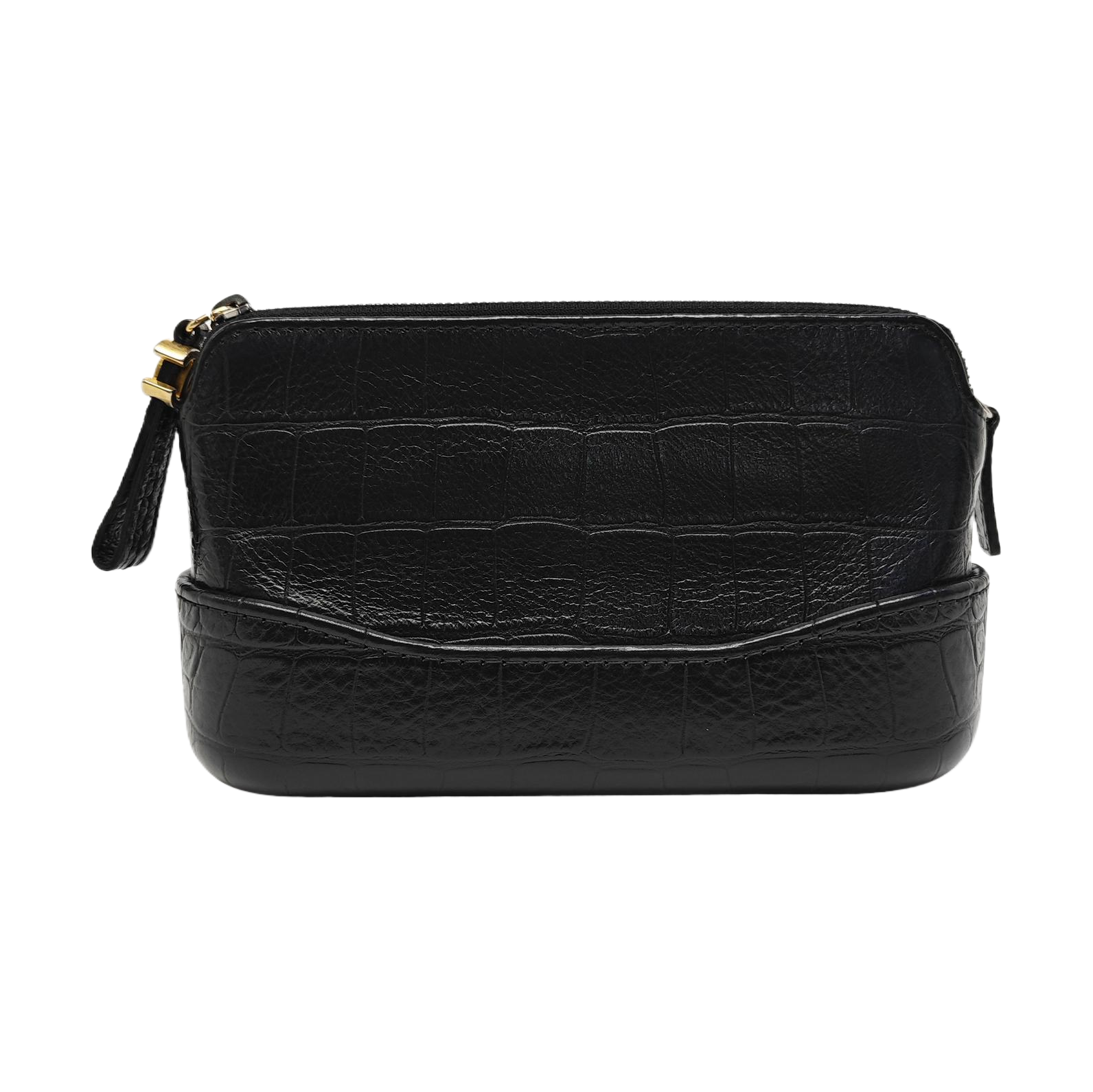 GABRIELLE Super Mini Calfskin Black