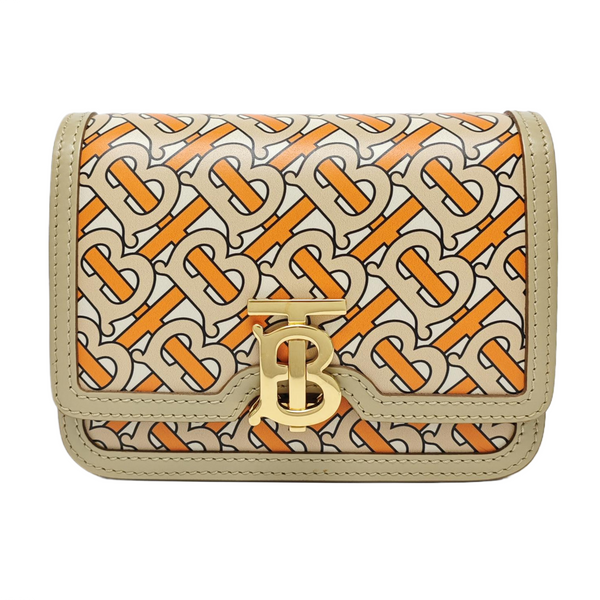 Bolsa Mini TB en Piel de Becerro Multicolor