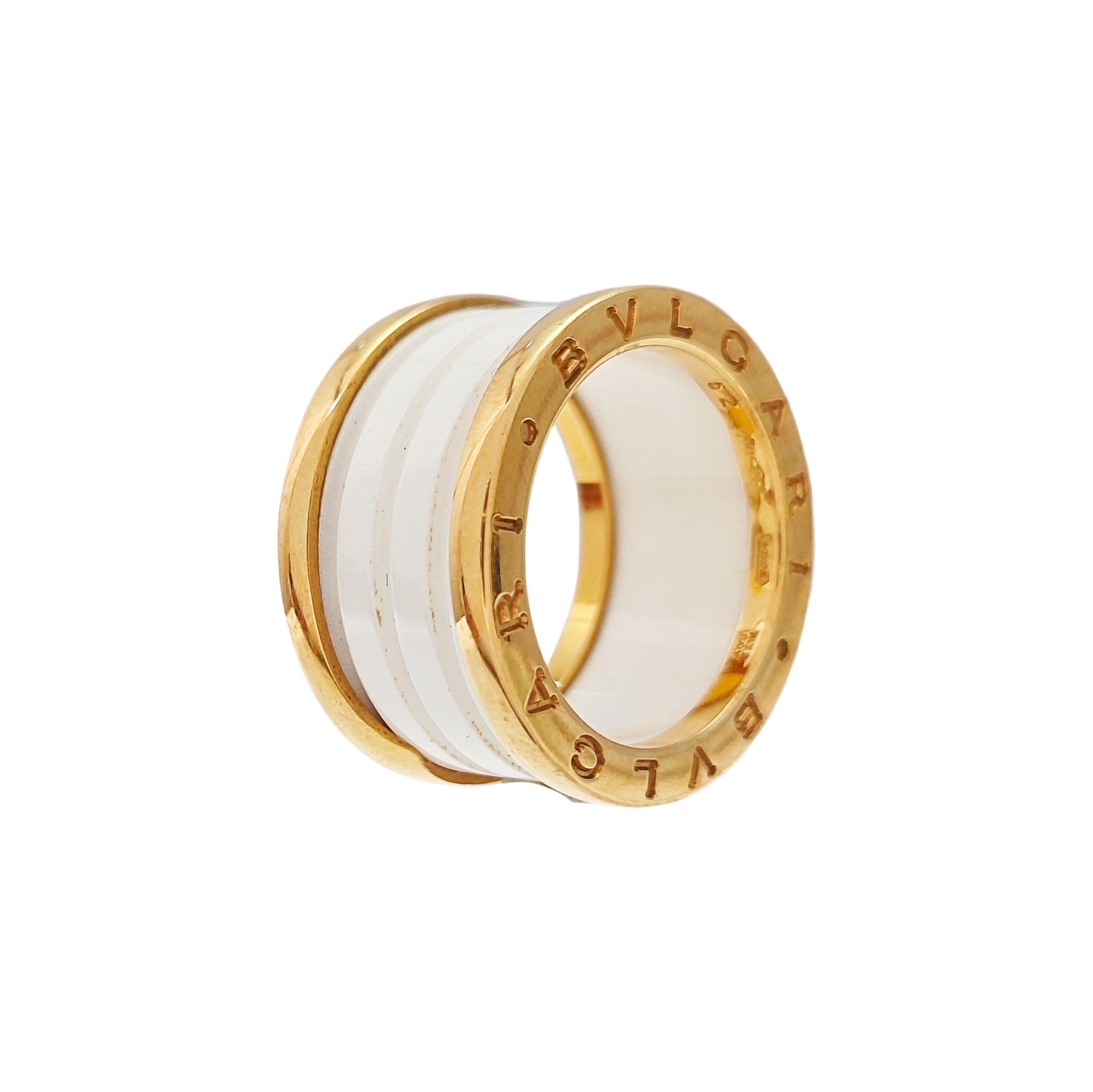 B.ZERO1 18k Rose Gold Ring EU 52