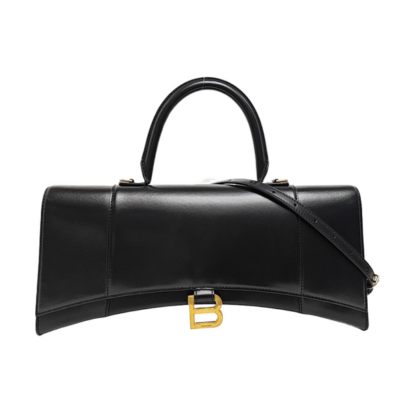 Hourglass Calfskin Black