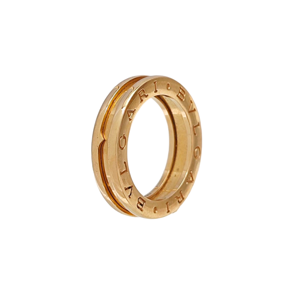 B.ZERO1 18k Rose Gold Ring EU 50