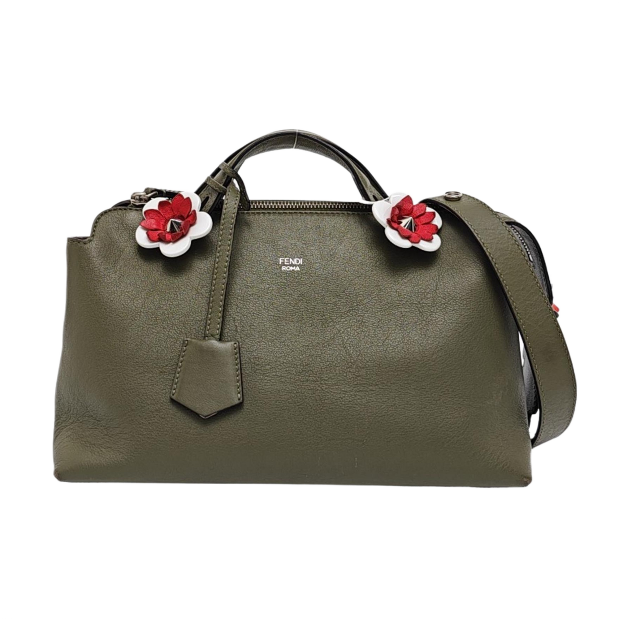 By The Way Medium Calfskin Green