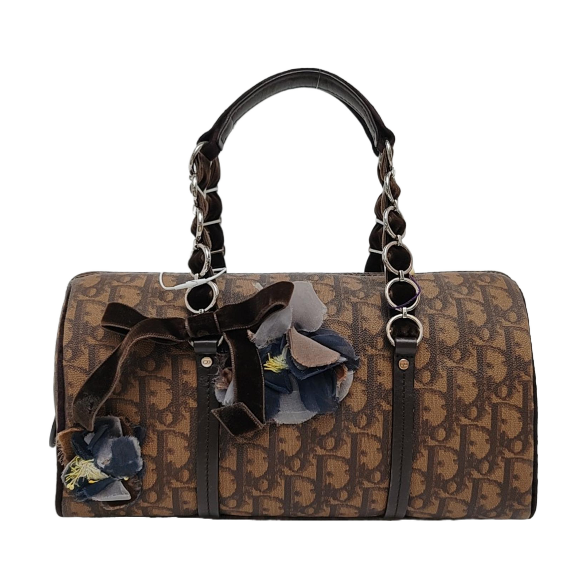 Oblique Coated Canvas Brown
