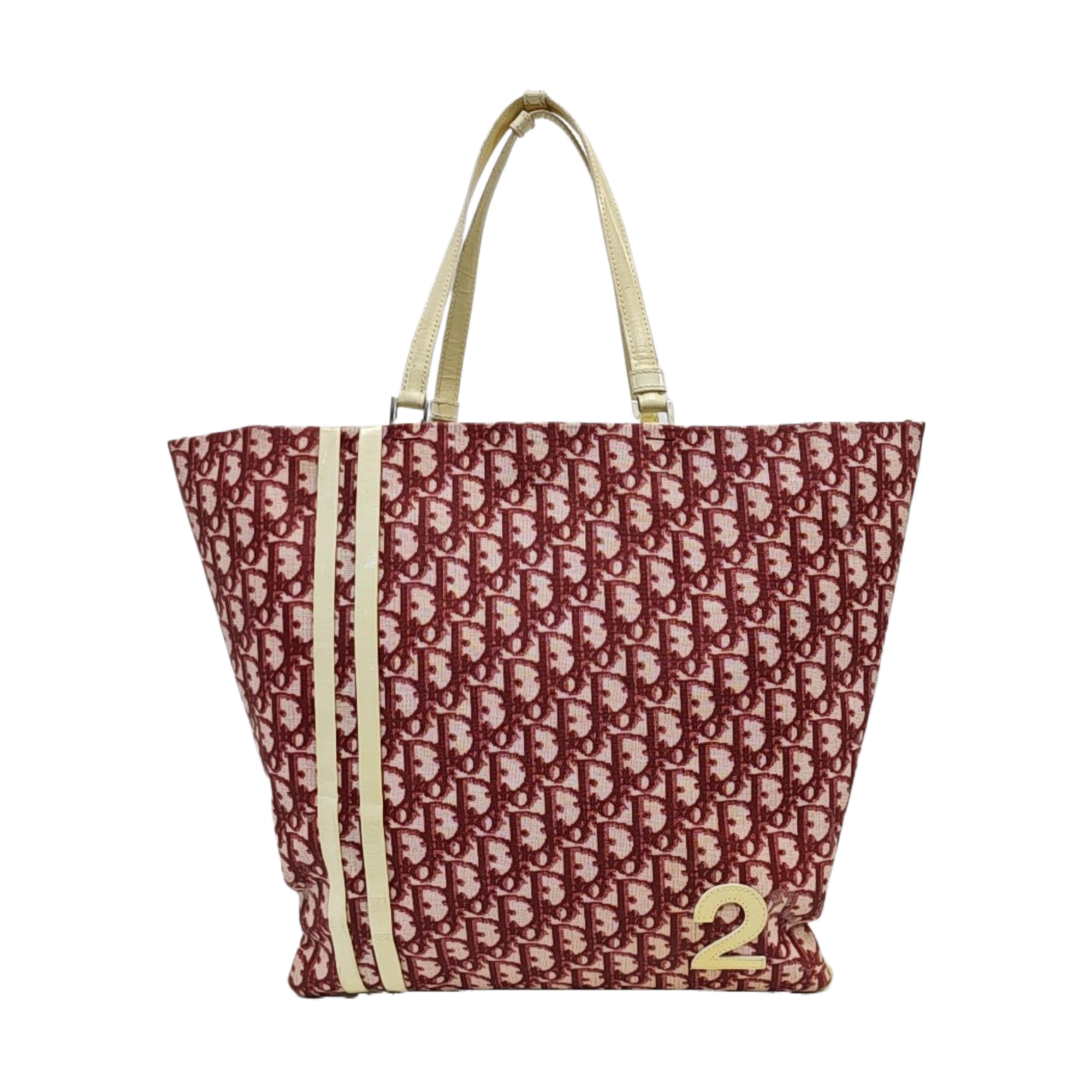 Oblique Coated Canvas Red