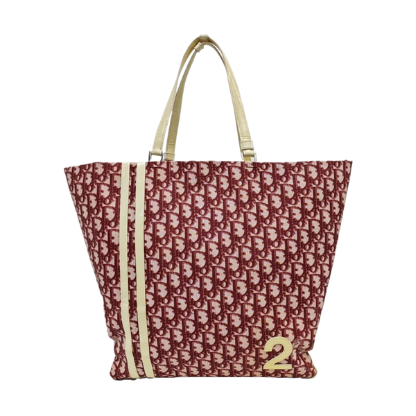 Oblique Coated Canvas Red